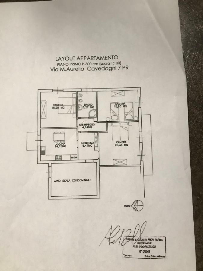 B&B Ospedale Maggiore Parma Affittacamere Exterior photo